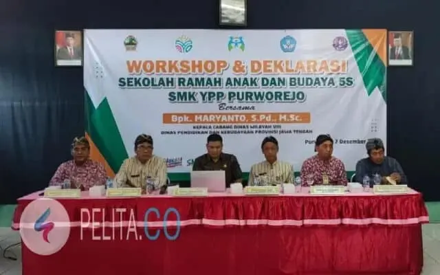 SMK YPP Purworejo Gelar Workshop Deklarasikan Sekolah Ramah Anak dan Budaya 5S