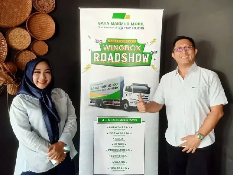 Roadshow Hari Terakhir, PT GMM Truck FAW Hadir dan Meriahkan Pasar Logistic Kota Semarang Roadshow Hari Terakhir, PT GMM Truck FAW Hadir dan Meriahkan Pasar Logistic Kota Semarang
