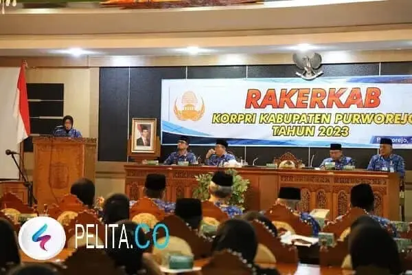 Pertama Jabat Sebagai Bupati, Yuli Hastuti Hadiri Rakerkab Korpri Pertama Jabat Sebagai Bupati, Yuli Hastuti Hadiri Rakerkab Korpri