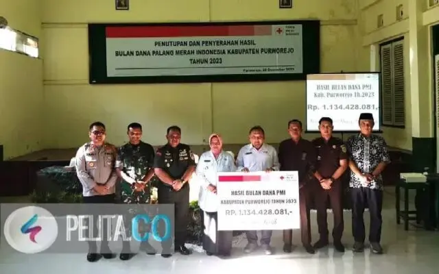 Hasil Pencapaian Bulan Dana PMI Purworejo Tahun 2023 Sebesar Rp 1,1 Milyar