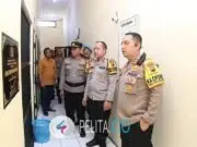 Cek Rutan Polres, AKBP Recky Berikan Semangat kepada Para Tahanan