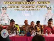 Konferensi Pers Akhir Tahun Polres Kebumen, Kasus Penyalahgunaan BBM Bersubsidi Jadi Kasus Menonjol