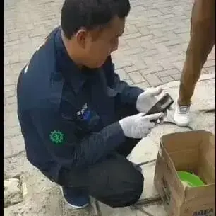 Air Hitam Yang Mencemari Saluran Irigasi di Desa Lebak Wangi, Dipastikan Bukan Limbah Industri Air Hitam Yang Mencemari Saluran Irigasi di Desa Lebak Wangi, Dipastikan Bukan Limbah Industri