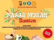 Kendalikan Laju Inflasi Nataru 2023, Polda Banten Gelar Pasar Murah