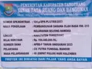 Disorot LSM, Kegiatan Betonisasi Sarana Olahraga Kelurahan Bojong Nangka Diduga Terindikasi Korupsi Disorot LSM, Kegiatan Betonisasi Sarana Olahraga Kelurahan Bojong Nangka Diduga Terindikasi Korupsi
