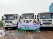 Dump Truck FAW Ramaikan Bisnis Tambang Pasir di Lereng Merapi Dump Truck FAW Ramaikan Bisnis Tambang Pasir di Lereng Merapi
