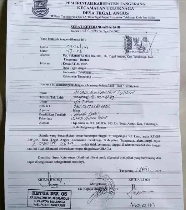 Terungkap, Skenario Warga Desa Tegal Angus Gugat Cerai Suaminya Gunakan Keterangan Ghoib Desa Aspal