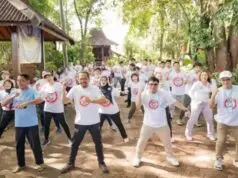 All Out Relawan Bala Gibran Dan GSP, “Senam Gemoy dan Sembako Murah All Out Relawan Bala Gibran Dan GSP, "Senam Gemoy dan Sembako Murah