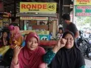 Ada yang Lain Pada Pemilu 2024 di Purworejo, Warga Selesai mencoblos Bisa Makan Gratis di Food Court Taman Kuliner Kutoarjo
