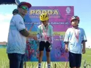 Popda Cabor Balap Sepeda Usai Digelar, Nauzan Hilmy Abrar Raih Juara 1 Tingkat SD Kategori BMX Putra