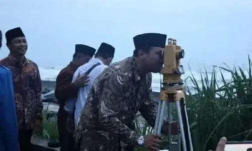 Terhalan Mendung Rukyatul Hilal di Pantai Jetis Purworejo, Hilal Tidak Terlihat