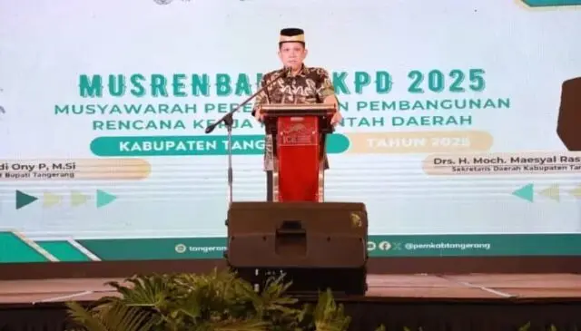 Buka Musrenbang RKPD, Pj Bupati Tangerang Harapkan Program Pembangunan Berdampak bagi Masyarakat Buka Musrenbang RKPD, Pj Bupati Tangerang Harapkan Program Pembangunan Berdampak bagi Masyarakat