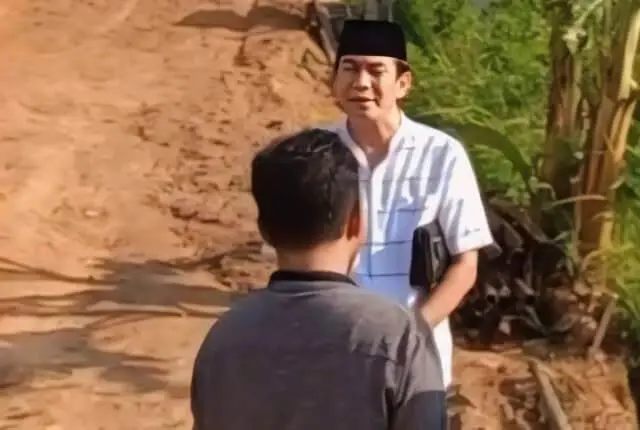 Yophi Prabowo Pantau Persiapan Jalan Rabat Beton, Warga Semagung, Senang Impian Puluhan tahun Punya Jalan Terealisasi
