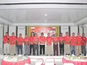 Dukung Squad Timnas U23, Polres Asahan Adakan Nobar