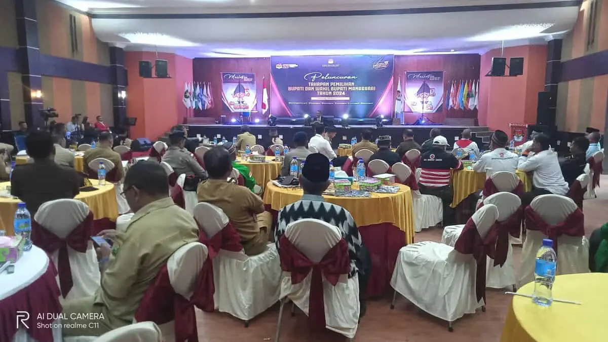 KPUD Kabupaten Manggarai NTT Melounching Tahapan Pemilihan Bupati Dan Wakil Bupati Tahun 2024 KPUD Kabupaten Manggarai NTT Melounching Tahapan Pemilihan Bupati Dan Wakil Bupati Tahun 2024