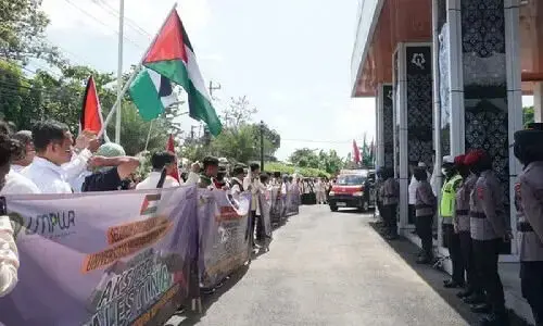 Ratusan Mahasiswa UMP Gelar Aksi Bela Palestina, Polres Purworejo Kerahkan Seratus Personil Ratusan Mahasiswa UMP Gelar Aksi Bela Palestina, Polres Purworejo Kerahkan Seratus Personil