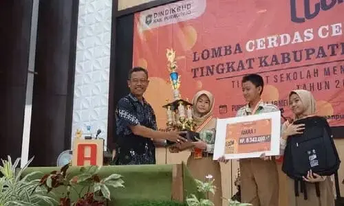 Hebat, SMP Negeri 1 Purworejo Maju tingkat Propinsi Setelah Menang LCCM  di Tingkat Kabupaten