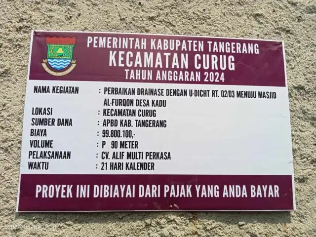 LSM LipanHam Angkat Bicara Terkait Proyek Perbaikan Drainase U-ditch Rt 02/03 Desa Kadu Diduga Tak Sesuai Spesifikasi LSM LipanHam Angkat Bicara Terkait Proyek Perbaikan Drainase U-ditch Rt 02/03 Desa Kadu Diduga Tak Sesuai Spesifikasi