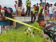Mencari Rumput, Seorang Ayah Tersambar KA Tepat di Depan Anaknya