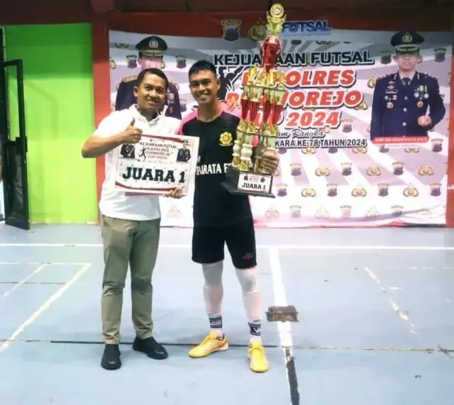 Yonif 412 Raih Juara I Dalam Final Tournament Futsal Kapolres Purworejo Cup 2024 Yonif 412 Raih Juara I Dalam Final Tournament Futsal Kapolres Purworejo Cup 2024