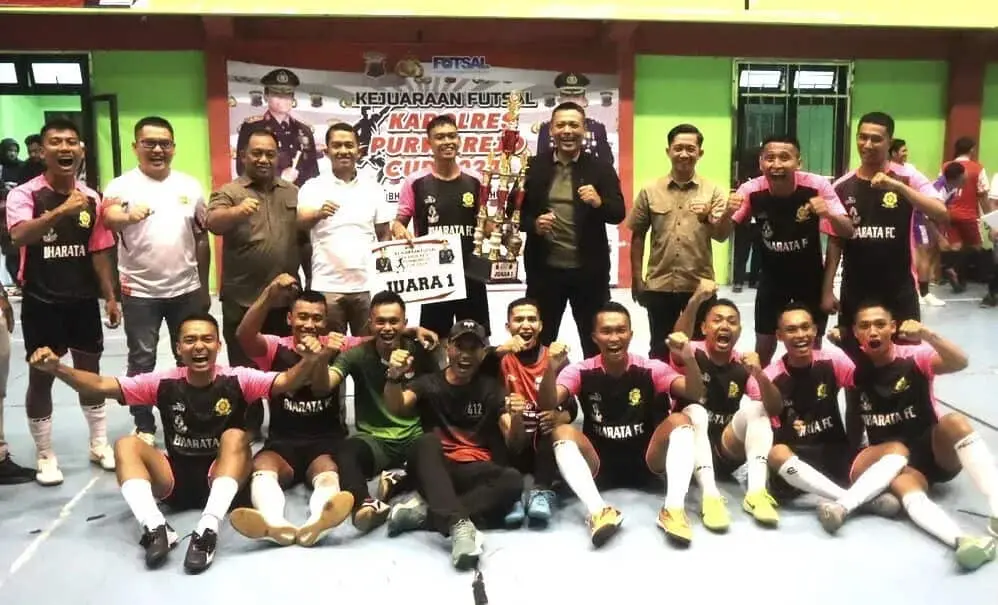 Yonif 412 Raih Juara I Dalam Final Tournament Futsal Kapolres Purworejo Cup 2024 Yonif 412 Raih Juara I Dalam Final Tournament Futsal Kapolres Purworejo Cup 2024
