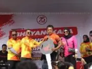 Ribuan Peserta Ramaikan Fun Bike HUT Bhayangkara Ke-78