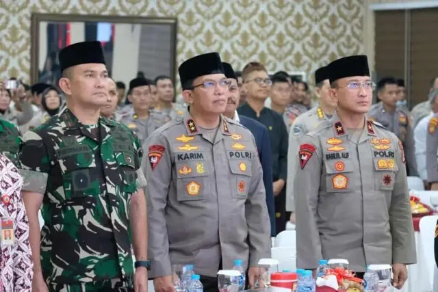 Rangkaian Kegiatan Hari Bhayangkara ke-78, Polda Banten Gelar Doa Bersama Lintas Agama Rangkaian Kegiatan Hari Bhayangkara ke-78, Polda Banten Gelar Doa Bersama Lintas Agama