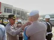 Dengan Tema Tertib Berlalu Lintas Demi Terwujudnya Indonesia Emas, Polres Purworejo Gelar Apel Operasi Patuh Candi 2024,