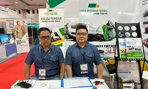 Gaya Makmur Mobil Hadirkan Truck FAW di Expo Procurement yang di Gelar di JEC Gaya Makmur Mobil Hadirkan Truck FAW di Expo Procurement yang di Gelar di JEC