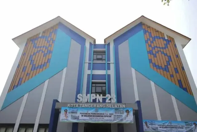 Masyarakat Apresiasi Kinerja Pemkot Tangsel Bangun 2 Gedung Baru Sekolah di Ciputat