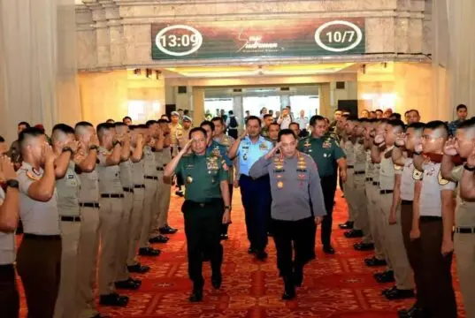 Inilah Pesan Kapolri dan Panglima TNI kepada Capaja TNI-Polri
