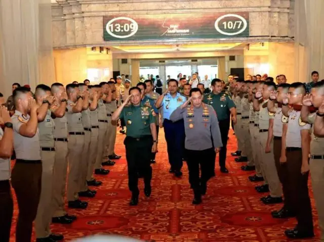 Inilah Pesan Kapolri dan Panglima TNI kepada Capaja TNI-Polri Inilah Pesan Kapolri dan Panglima TNI kepada Capaja TNI-Polri