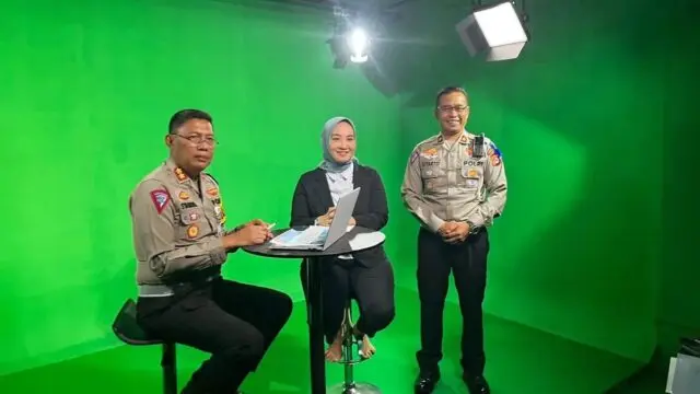 Ditlantas Polda Banten Sosialisasi Operasi Patuh Maung 2024 di Stasiun TVRI Banten