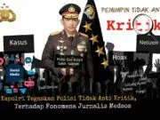 Kapolri Tegaskan Polisi Tidak Anti Kritik, Terhadap Fenomena Jurnalis Medsos