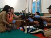 Seru, Pengunjung Musium Tosan Aji Purworejo Diajak Praktek Konservasi dan Belajar Menari Dolalak Seru, Pengunjung Musium Tosan Aji Purworejo Diajak Praktek Konservasi dan Belajar Menari Dolalak