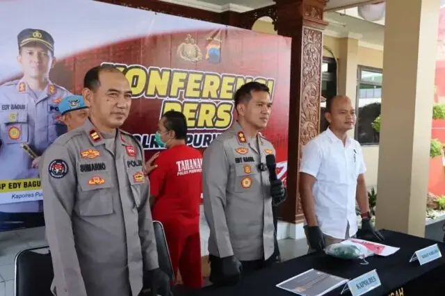 Tertangkap Membawa Sabu Seberat 443,9 gram, Beruk Diamankan Satres Narkoba Polres Purworejo Tertangkap Membawa Sabu Seberat 443,9 gram, Beruk Diamankan Satres Narkoba Polres Purworejo