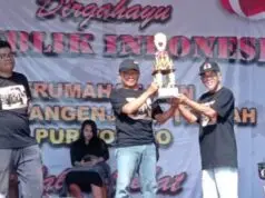 Meriahkan HUT RI, Warga Perum KBN Gelar Jalan Sehat dan Panggung Hiburan Meriahkan HUT RI, Warga Perum KBN Gelar Jalan Sehat dan Panggung Hiburan