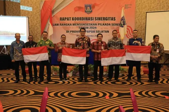Kemendagri Pantau Kesiapan Penyelenggaraan Pilkada Serentak di Provinsi Papua Selatan Kemendagri Pantau Kesiapan Penyelenggaraan Pilkada Serentak di Provinsi Papua Selatan