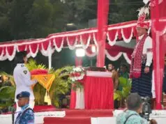 Mendagri Apresiasi Pelaksanaan Upacara Penurunan Bendera di Kabupaten Alor NTT Mendagri Apresiasi Pelaksanaan Upacara Penurunan Bendera di Kabupaten Alor NTT