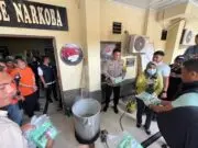Polres Asahan Musnahkan Sabu 5,6 Kg dari 3 Tersangka