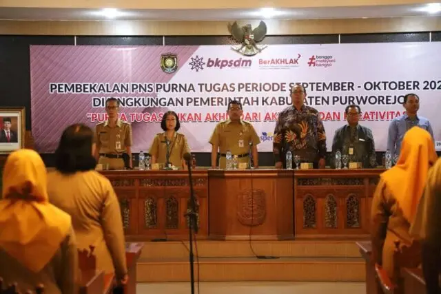 Jelang Purna Tugas, 85 PNS Mendapat Pembekalan
