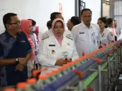 Kunker ke Pabrik Cleo, Bupati Monitoring langsung proses Produksi AMDK Kunker ke Pabrik Cleo, Bupati Monitoring langsung proses Produksi AMDK