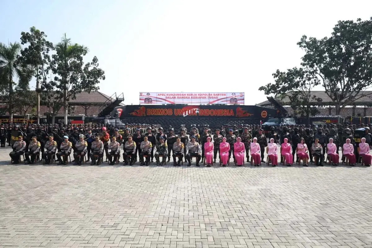Cek Kesiapsiagaan Personel, Kapolda Kunker ke Mako Brimob Banten Cek Kesiapsiagaan Personel, Kapolda Kunker ke Mako Brimob Banten