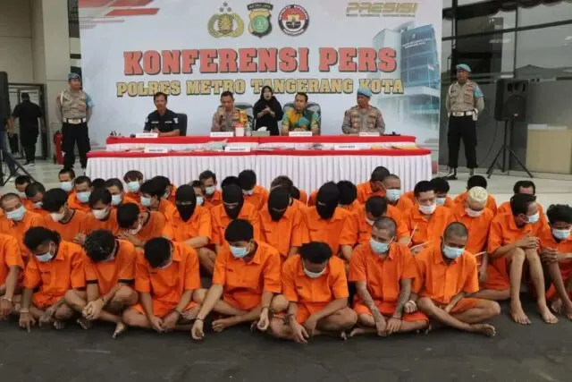 Polres Metro Tangerang Kota Ungkap 127 TKP Curanmor, 50 Tersangka Ditangkap Berikut 32 Ranmor