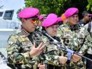 Kapolri Hadiri HUT ke-79 TNI AL, Wujudkan Nusantara Baru Indonesia Maju