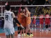 Tim Voli Bhayangkara Presisi Juara 3 AVC Men’s Club Championship 2024 di Iran