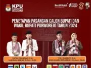 Gelar Rapat Pleno Tertutup, KPU Purworejo Tetapkan Pasangan Calon Peserta Pemilihan Bupati dan Wakil Bupati Purworejo Tahun 2024