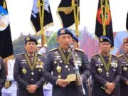 Polri Apel Gelar Pasukan Pengamanan Pelantikan Presiden RI dan Wakil Presiden RI
