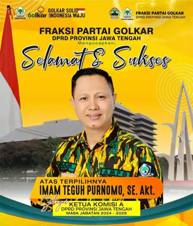 Meski Gagal Jadi Cabup Purworejo, Imam Malah Dipercaya Jadi Ketua Komisi A DPRD Povinsi Jateng Meski Gagal Jadi Cabup Purworejo, Imam Malah Dipercaya Jadi Ketua Komisi A DPRD Povinsi Jateng