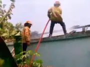 Diduga Gegara Ngecas HP di Atas Kasur, Rumah Warga Doplang Ludes Terbakar